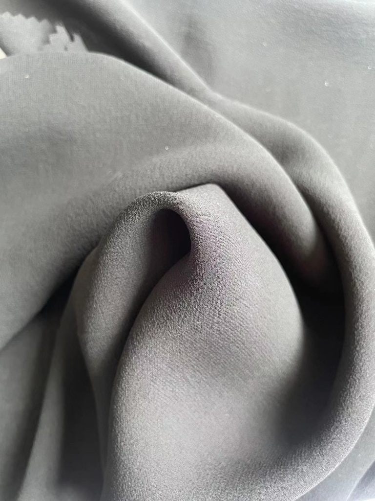Black Silk Georgette Fabric