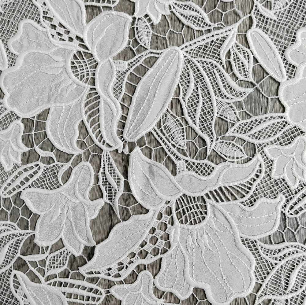 Lace Fabric Patterns Off White Net Lace Fabric 54 Inches Width Saroj