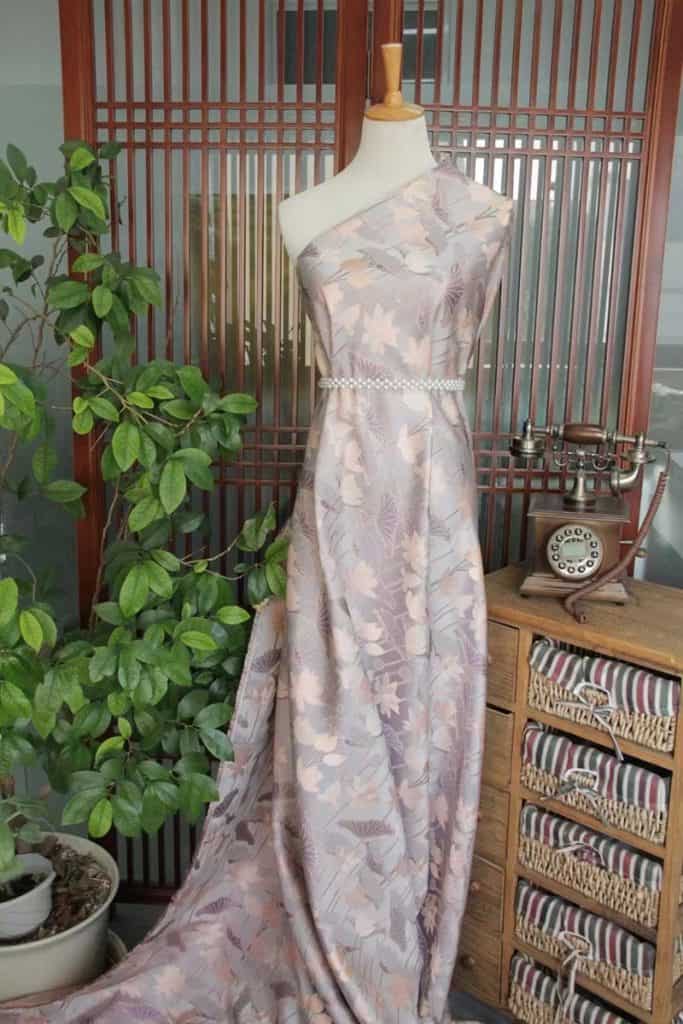 Printed Silk Dress