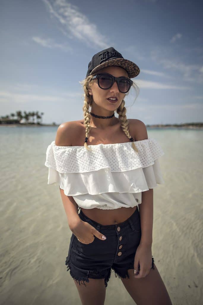 off the shoulder