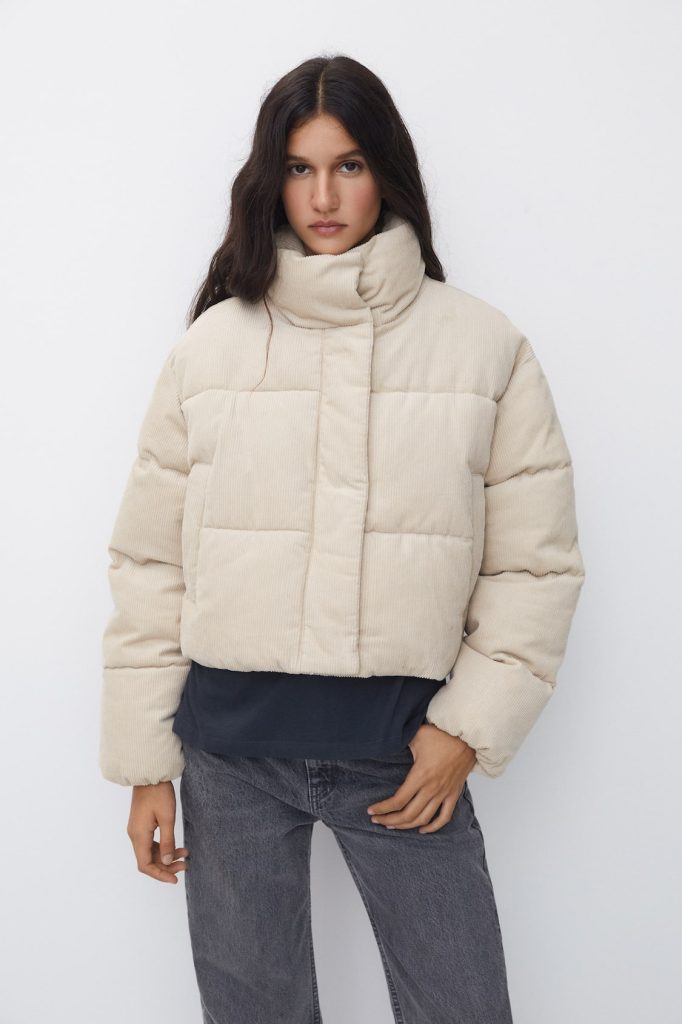 Puffer activewear jackets for women